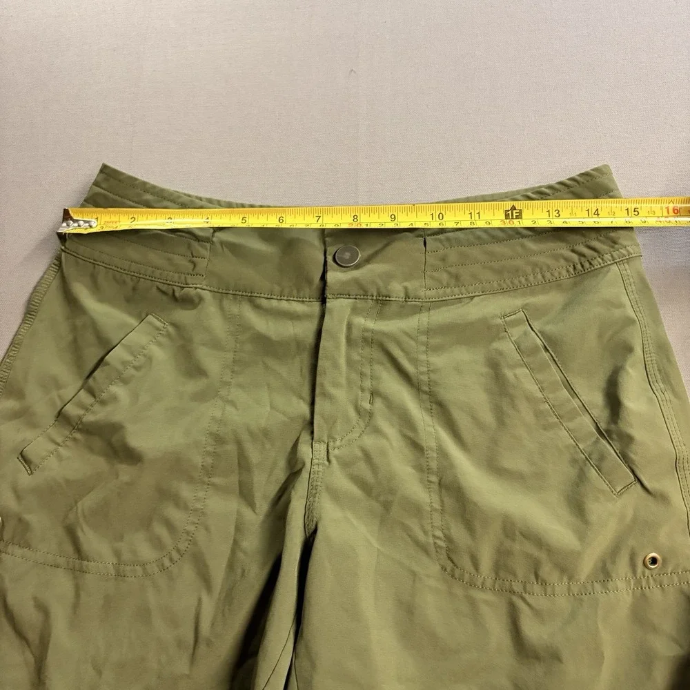 Athletic Works Womens XS Olive Green Stretch Hiking Shorts 0-2 AW2010028